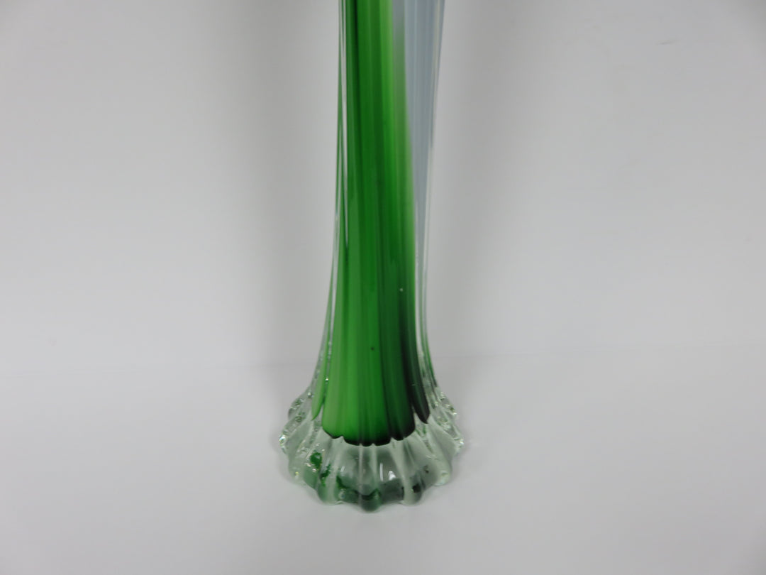 Murano Style Calla Lily Vase
