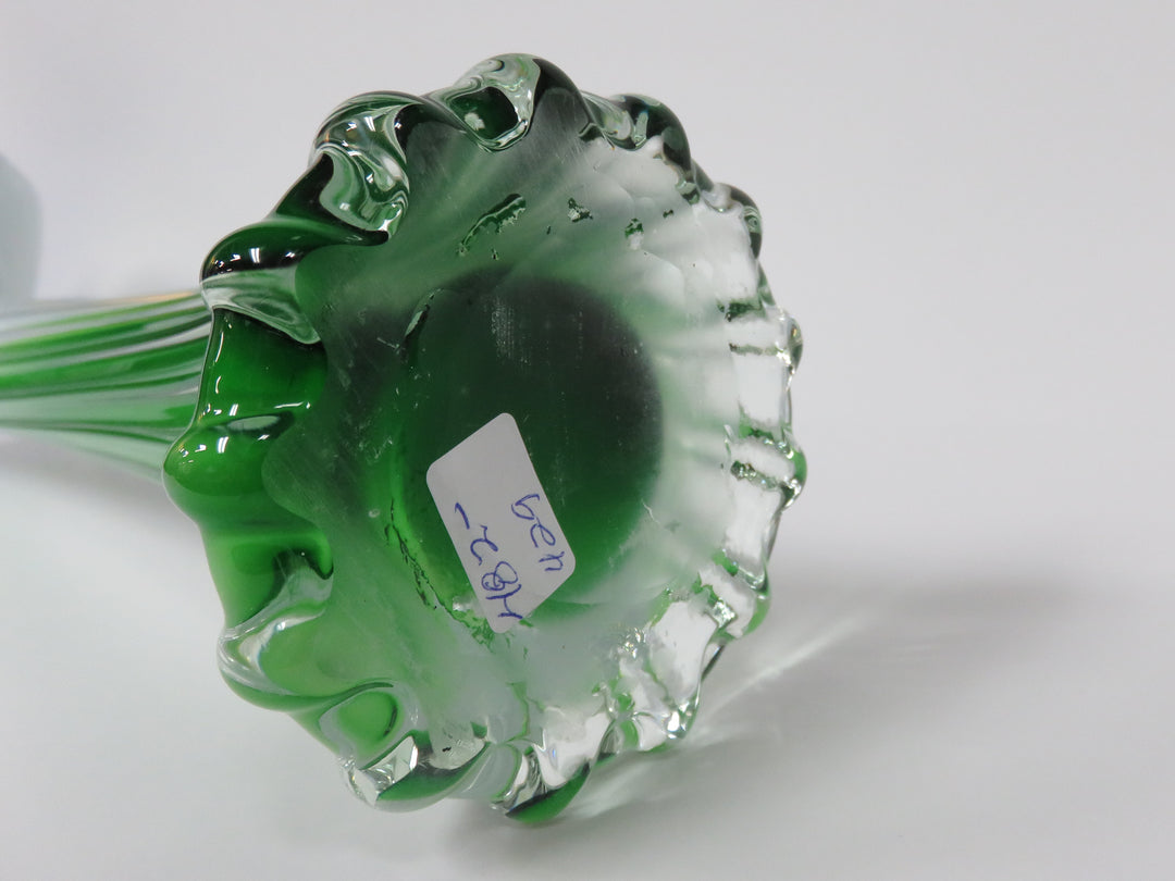 Murano Style Calla Lily Vase