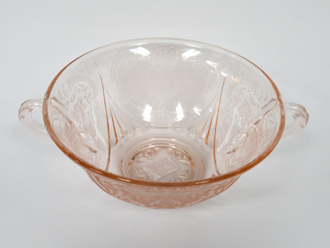 Pink Depression Glass Bowl