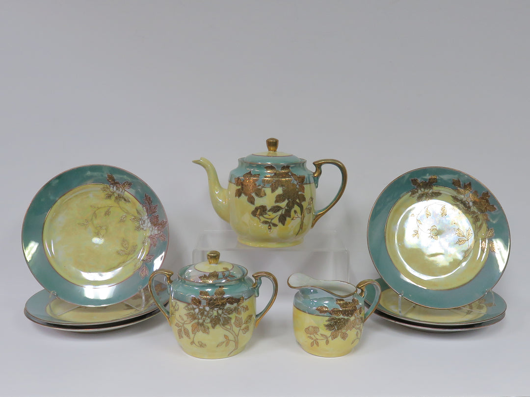 Vintage Japanese Dessert Set