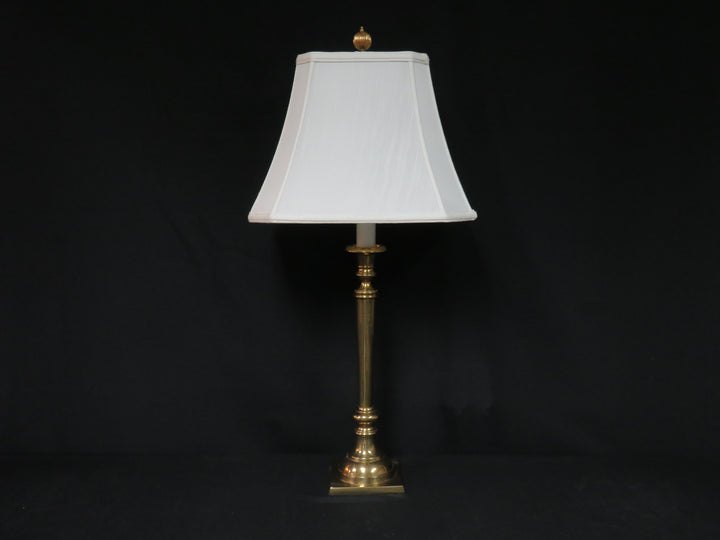 Brass Column Table Lamp