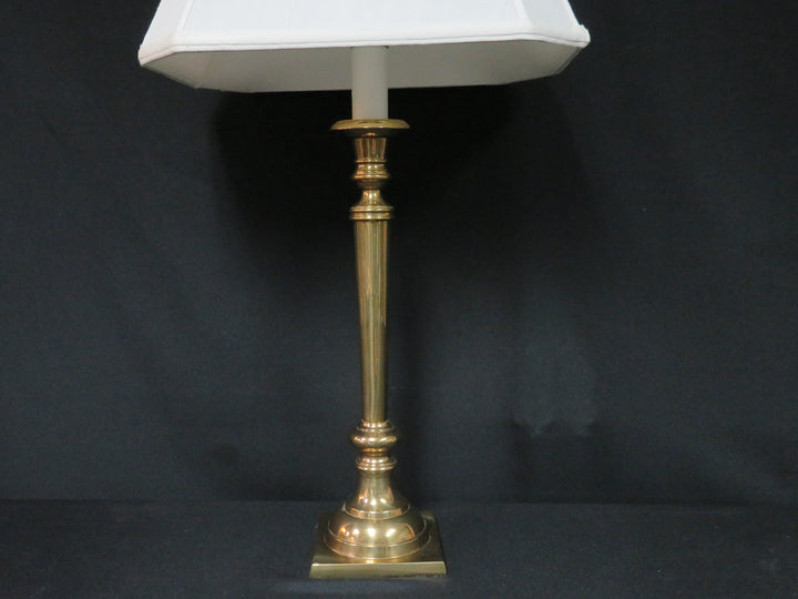 Brass Column Table Lamp