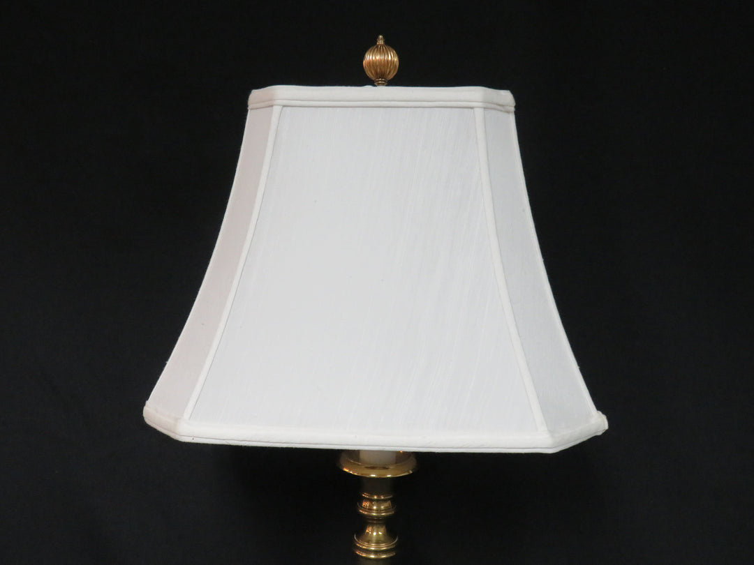 Brass Column Table Lamp