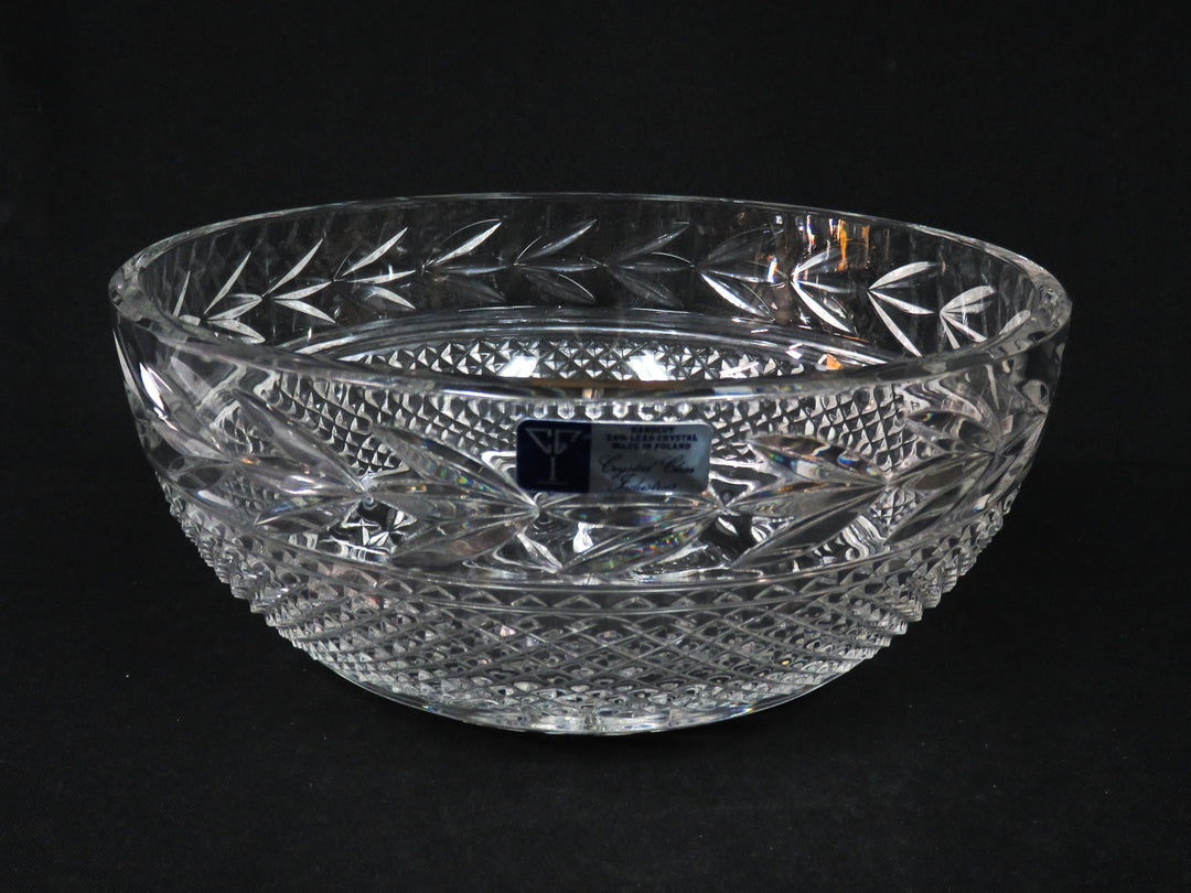 Hand Cut Crystal Bowl
