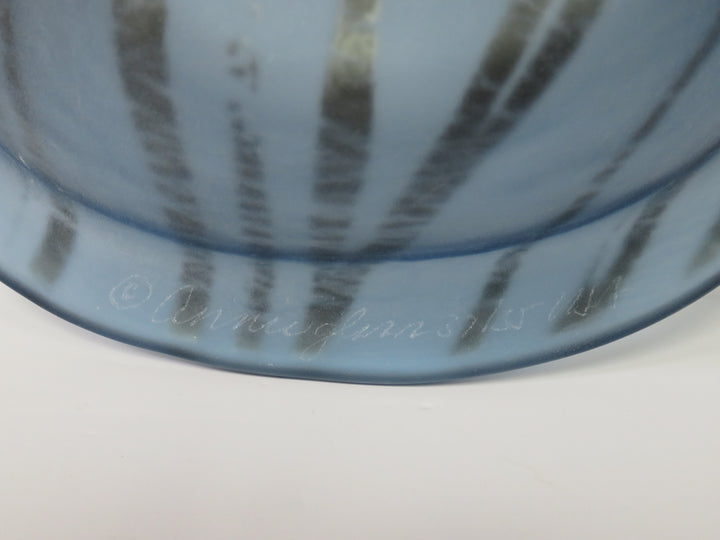 Signed Annie Glass Bowl