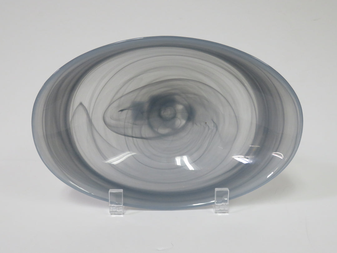 Mariposa Smokey Grey Swirl Bowl