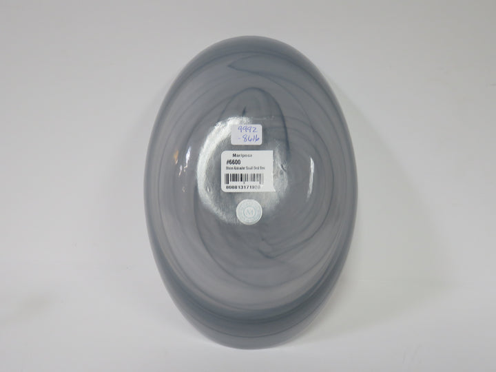 Mariposa Smokey Grey Swirl Bowl