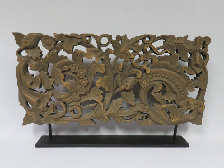 Lotus Panel Carving