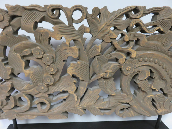 Lotus Panel Carving