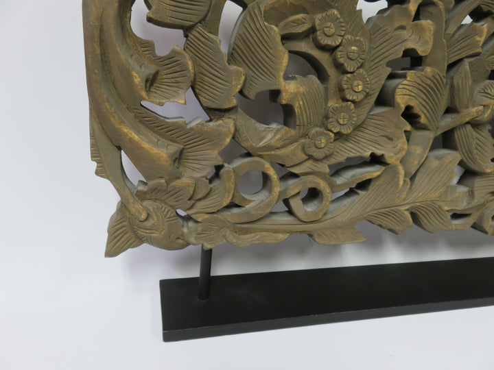 Lotus Panel Carving