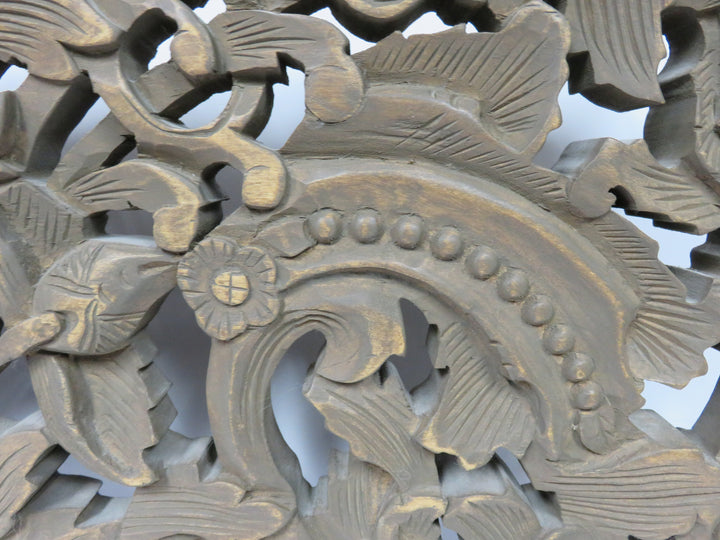 Lotus Panel Carving