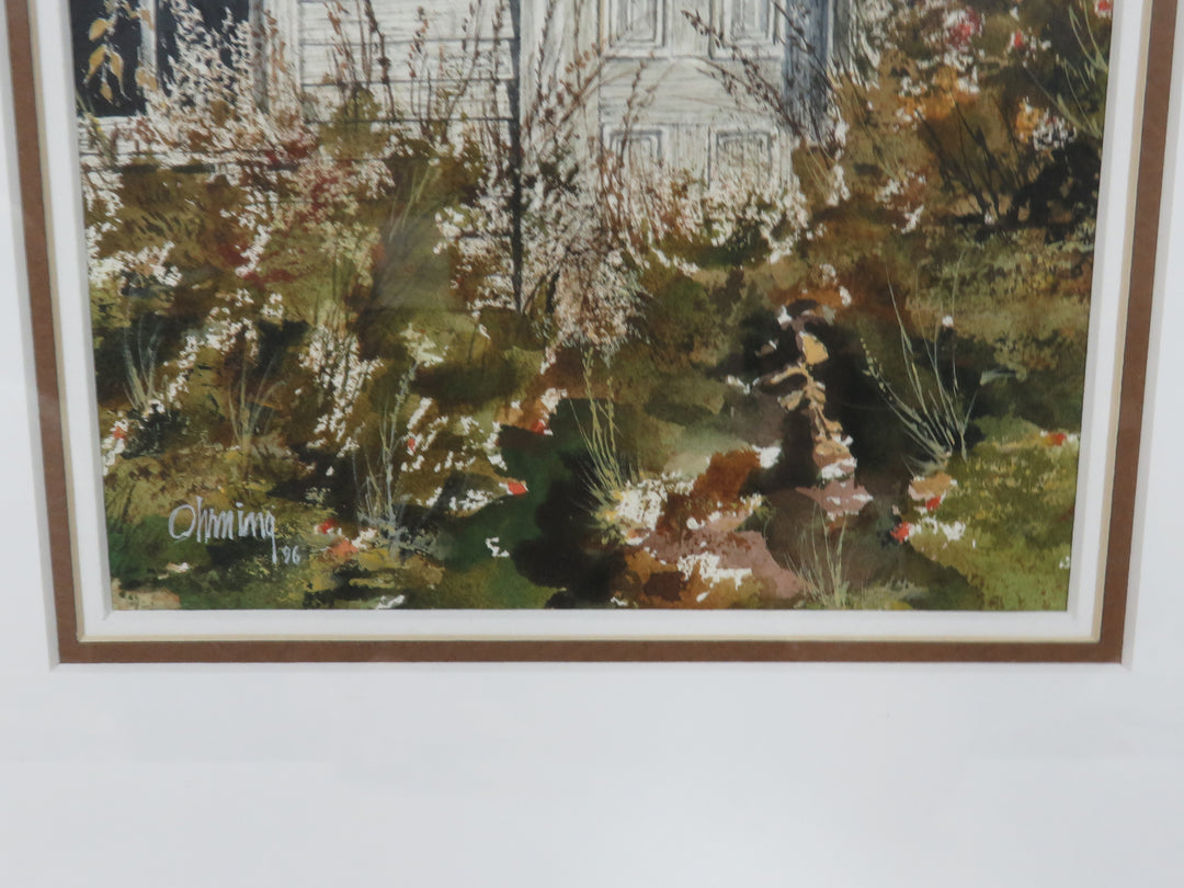 Rudolph Ohrning Original Watercolor