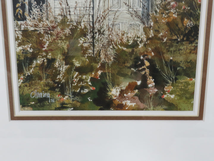 Rudolph Ohrning Original Watercolor