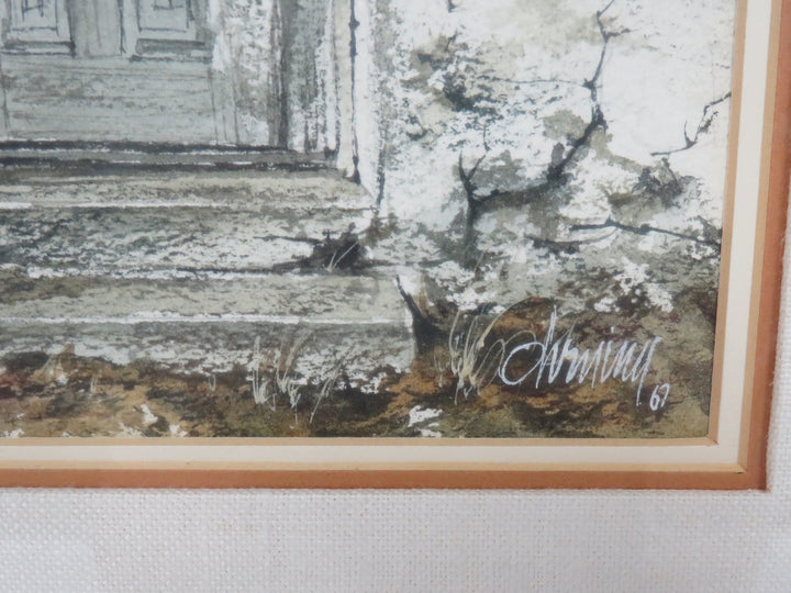 Rudolph Ohrning Original Watercolor