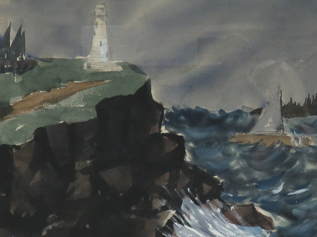 Beletsky Stormy Original Watercolor