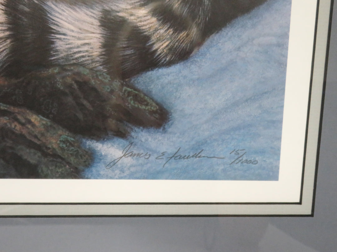 James Faulkner Bobcat Print