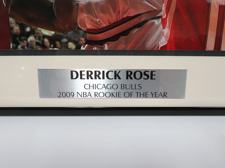 Autographed Derrick Rose Photograph