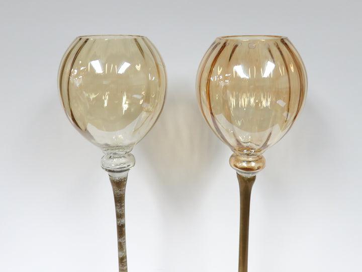 Pedestal Candleholders