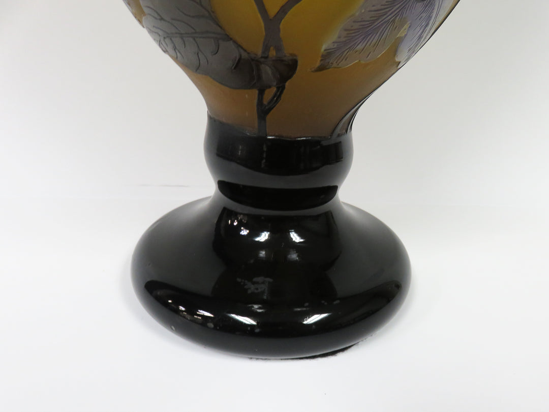 Art Nouveau Cameo Glass Vase