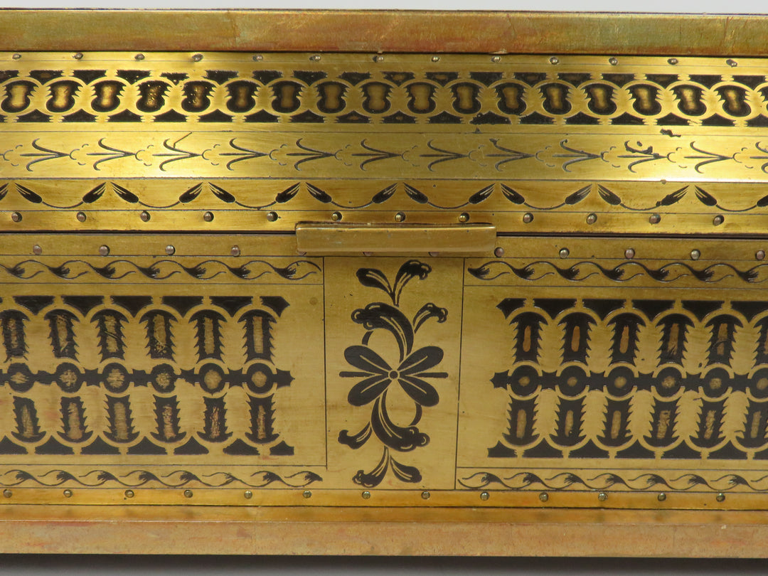 Metal Overlay Decorative Box