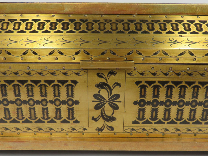 Metal Overlay Decorative Box