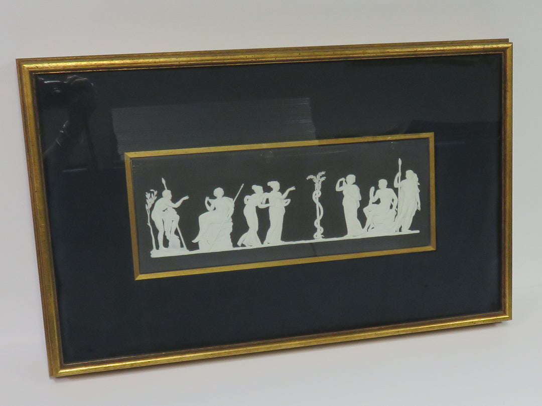 Wedgwood Black Jasperware Plaque
