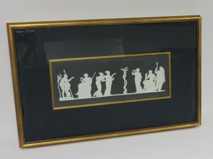 Wedgwood Black Jasperware Plaque