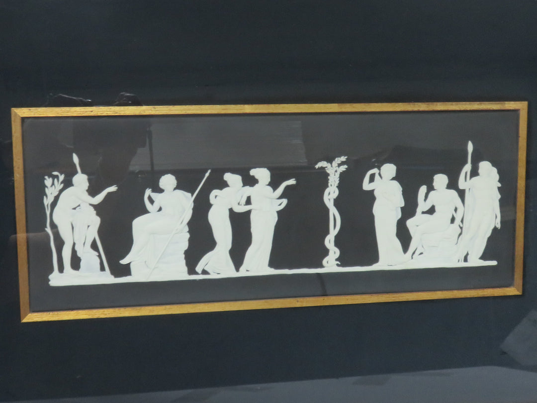 Wedgwood Black Jasperware Plaque