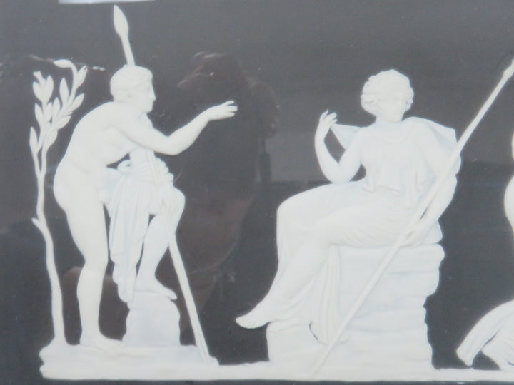 Wedgwood Black Jasperware Plaque