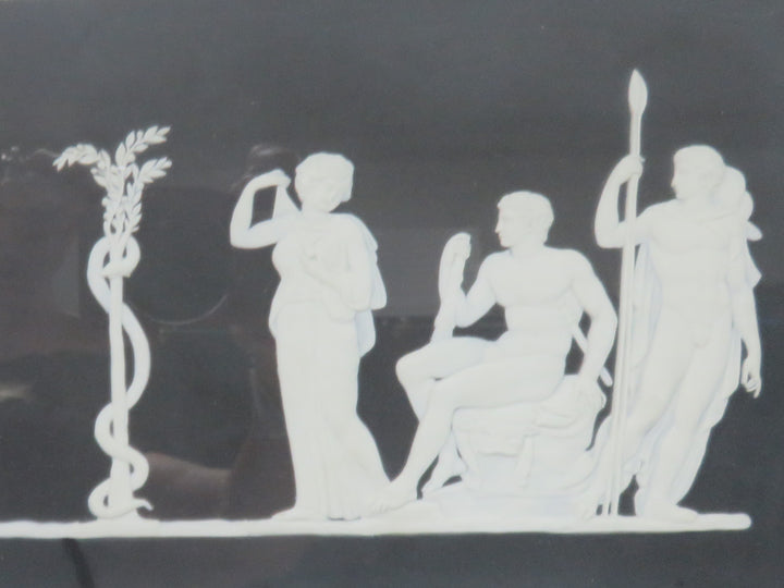 Wedgwood Black Jasperware Plaque