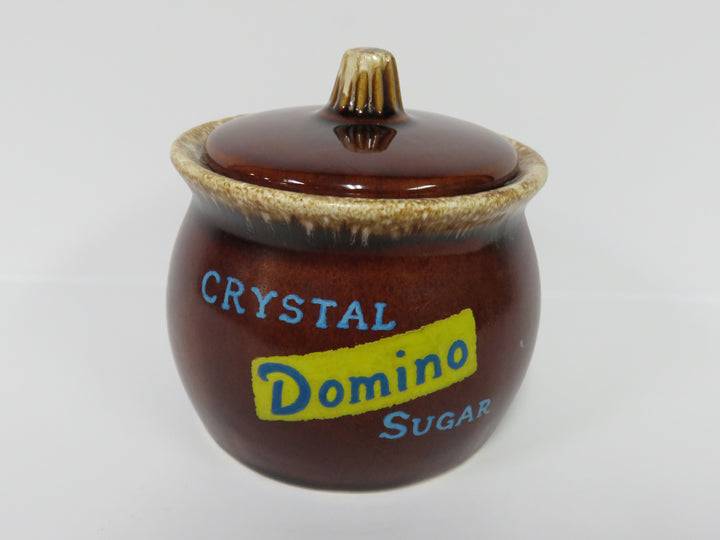 Hull Pottery with Domino Sugar Logo