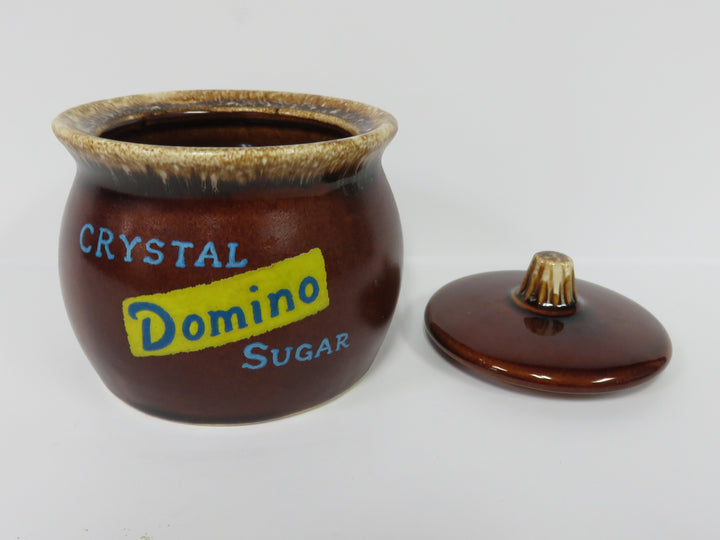 Hull Pottery with Domino Sugar Logo