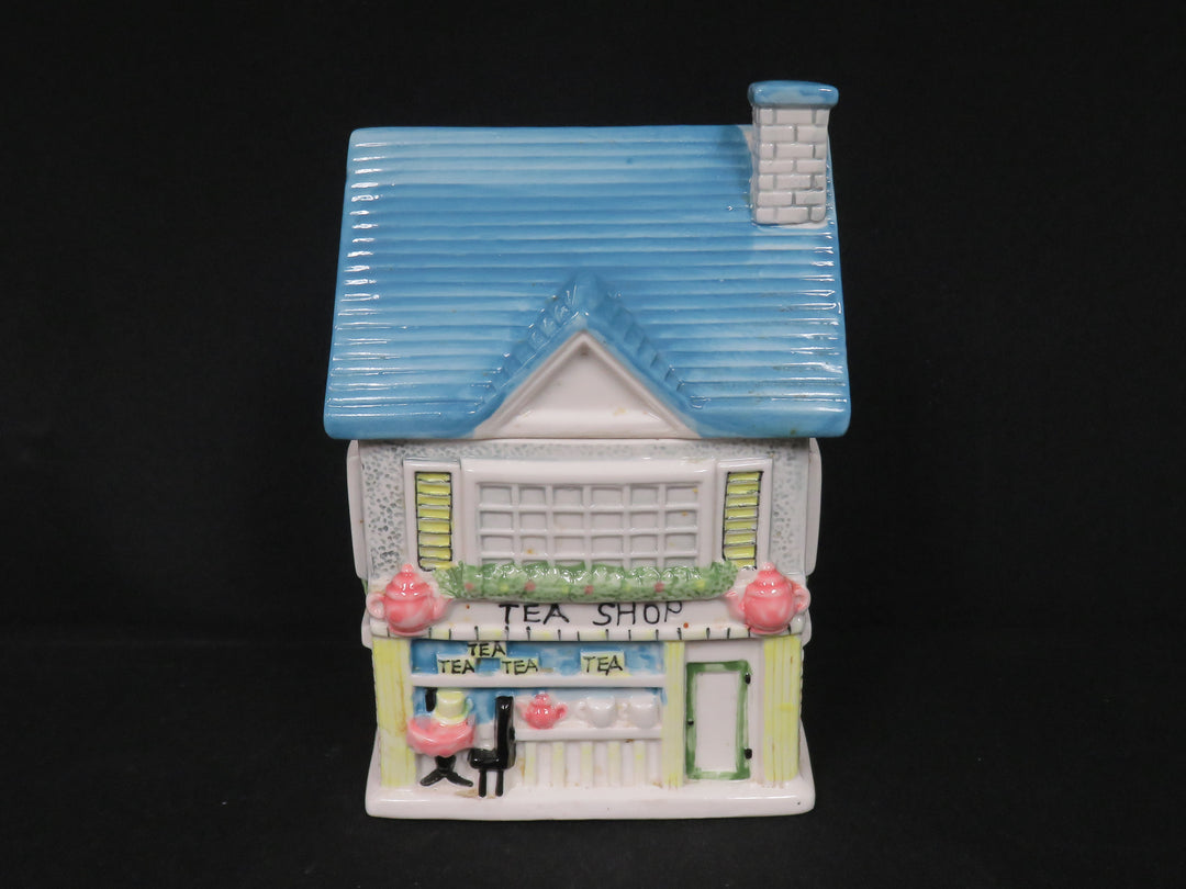 Tea Shop Cookie Jar
