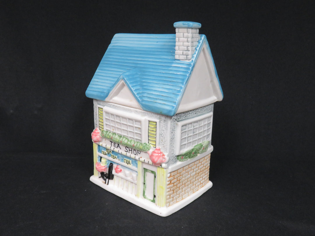Tea Shop Cookie Jar