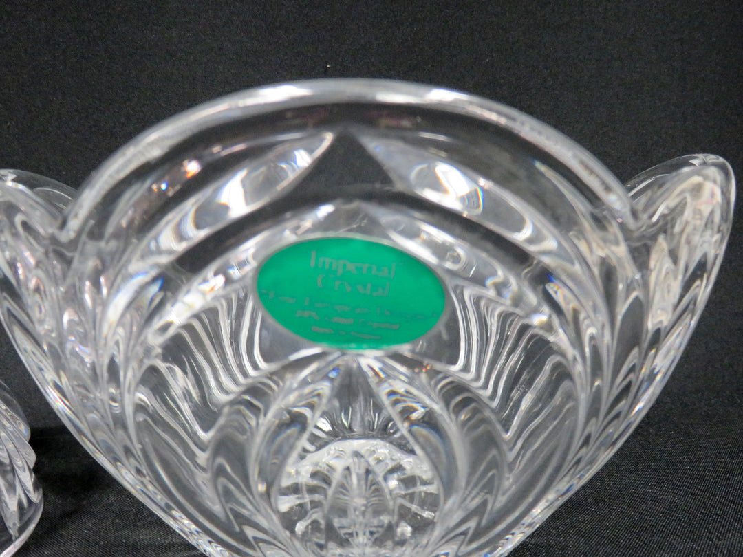 Imperial Crystal Lidded Candy Dish