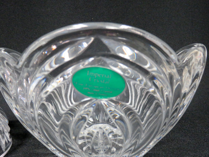 Imperial Crystal Lidded Candy Dish