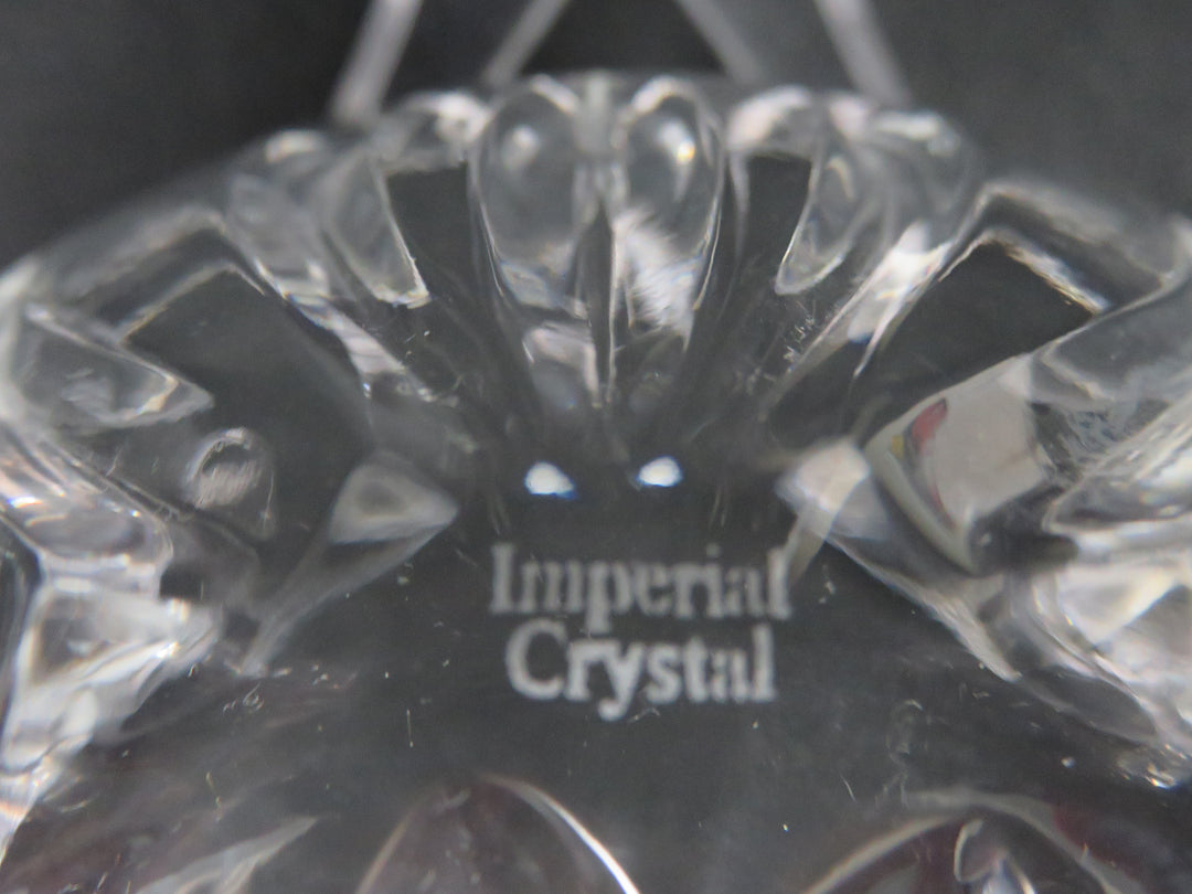 Imperial Crystal Lidded Candy Dish