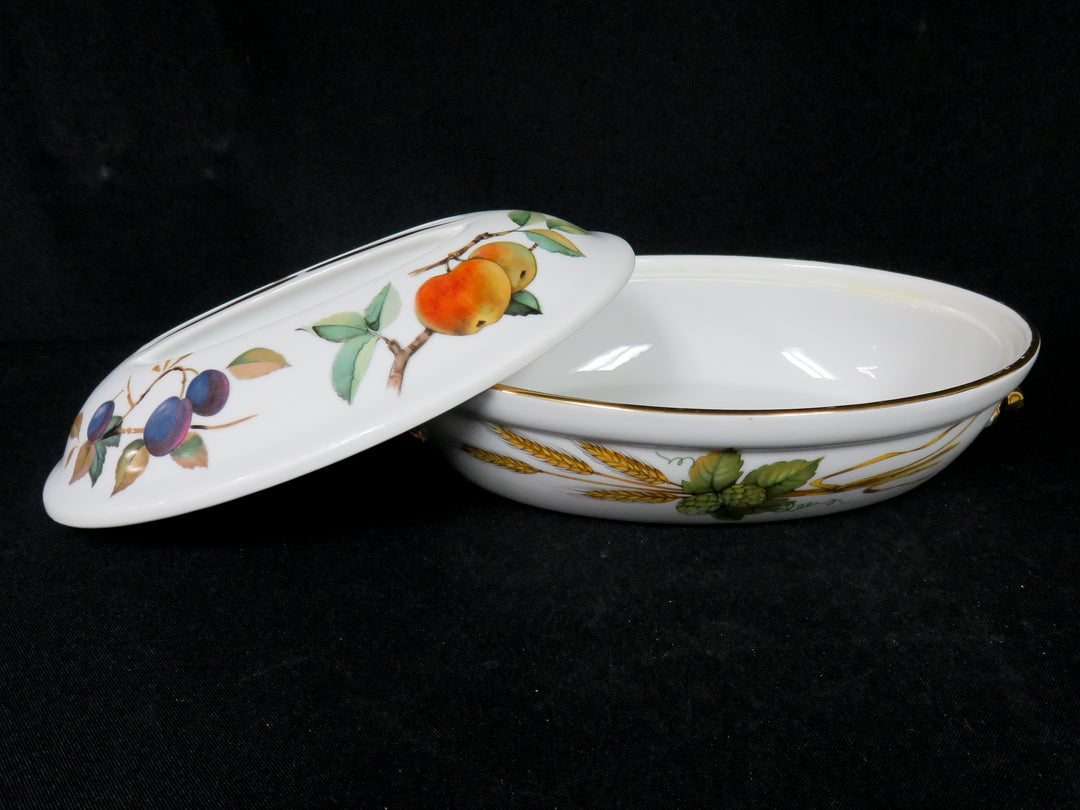 Royal Worcester Covered Bowl