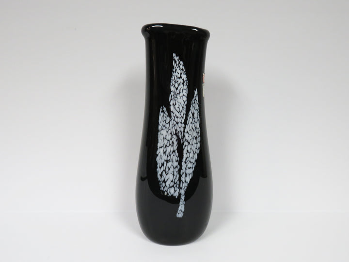 MCM Style Black Vase