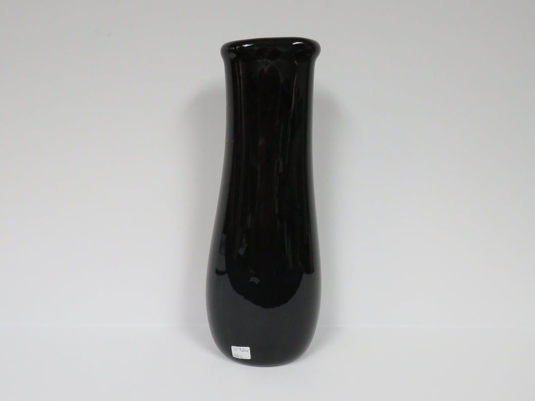 MCM Style Black Vase