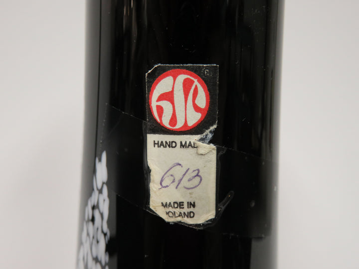 MCM Style Black Vase