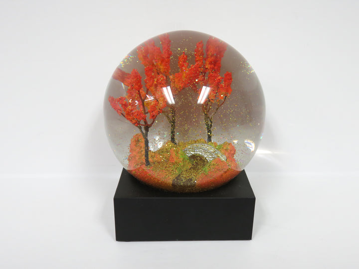Autumn Snow Globe