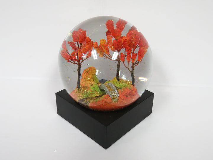 Autumn Snow Globe