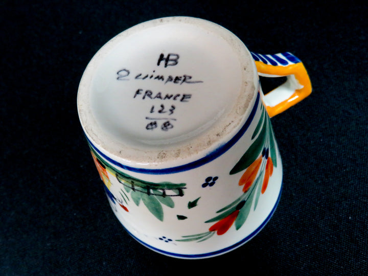Henriot Quimper Demitasse Cups and Saucers