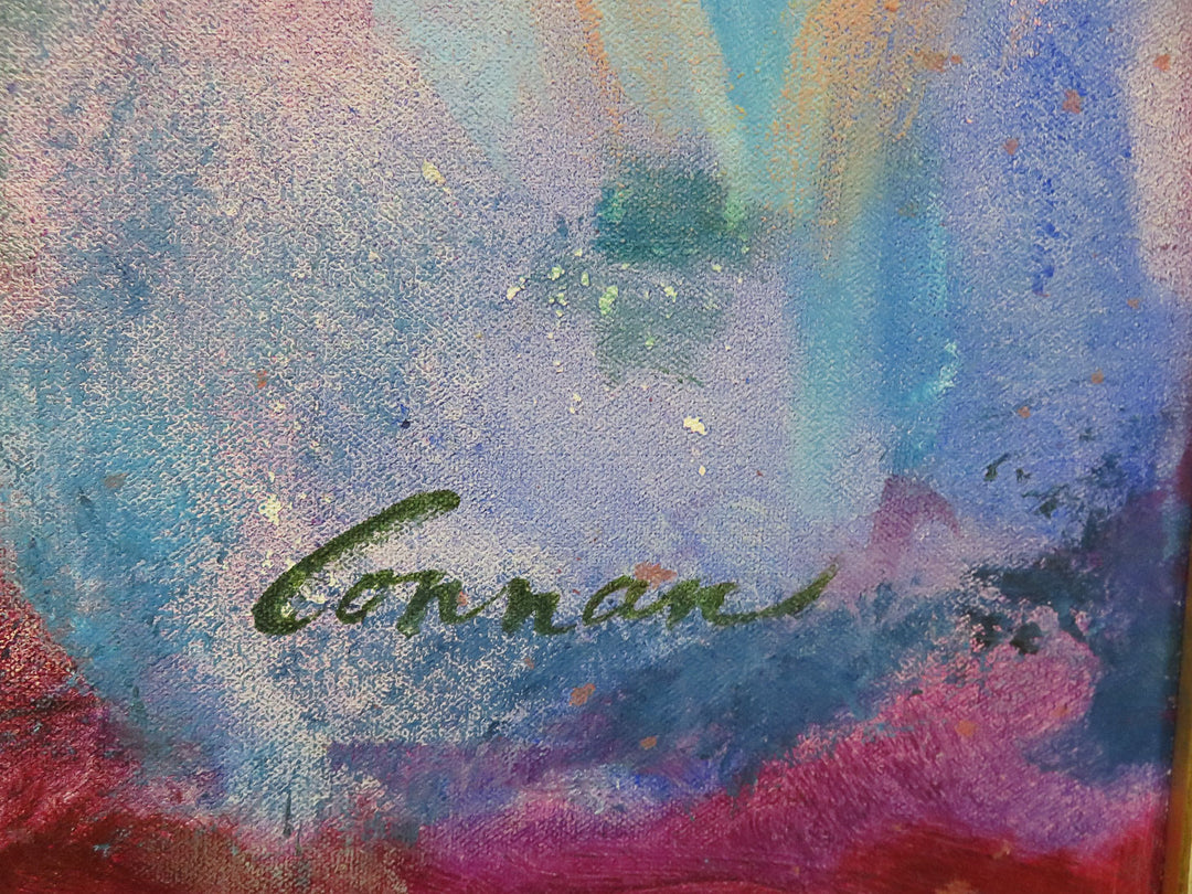 Gloria Connan Original Floral Oil Painting