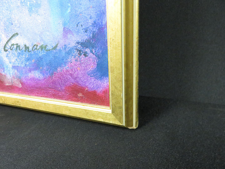 Gloria Connan Original Floral Oil Painting
