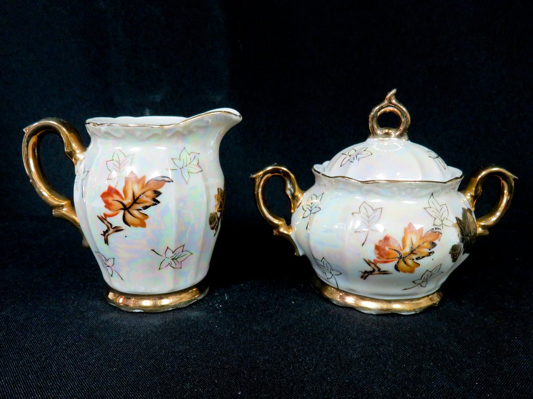 Lustreware Demitasse Set