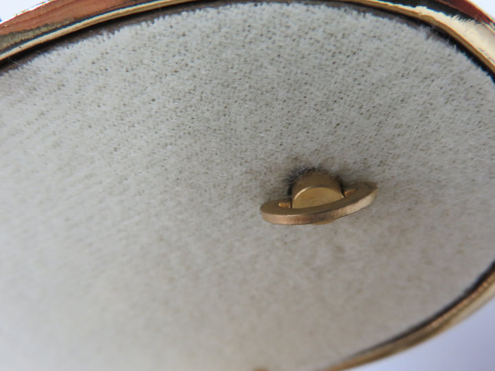 Enameled Musical Trinket Box