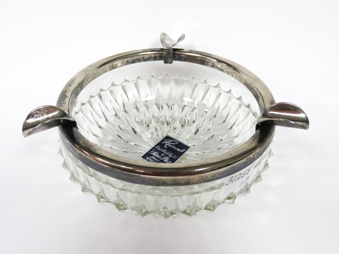 Silver Rim Ashtray