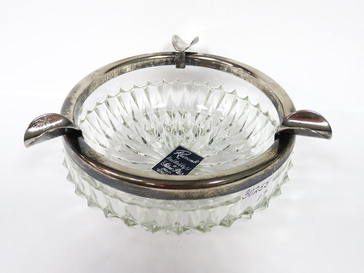 Silver Rim Ashtray